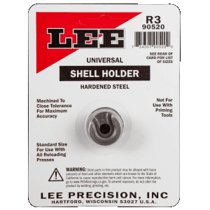 Lee Precision Universal Shell Holder #16R Silver Steel