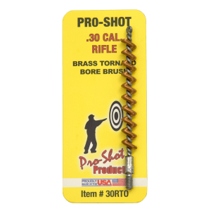 ProShot 30RTO Tornado Bore Brush .30 .300 Blackout .308 .3006 7.62mm Rifle 832 Thread Brass Spiral Wound Loop