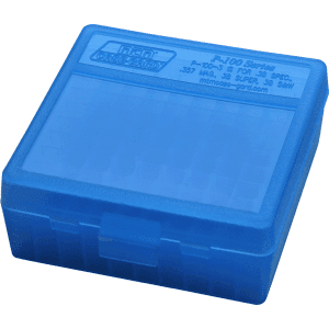 Mtm Case-gard  Mtm P-100-3-24   100rd Pstl Box 38-357   Bl