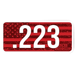 MTM CaseGard Red Ammo Caliber Labels for Ammo Cans