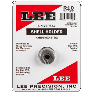 Lee Precision Universal Shell Holder #10R Silver