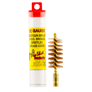 ProShot 12S Bore Brush  12 Gauge Shotgun 51627 Thread Bronze Bristles Looped Tip Brass Core