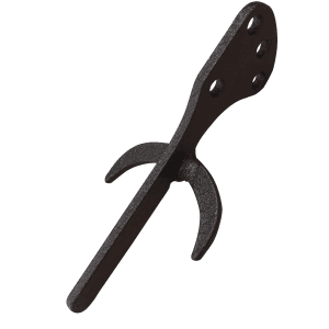 Skull Hooker Little Hooker Black Steel Skull Mount Bracket