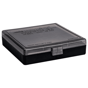 Berry's Bullets Ammo Box Smoke Black 100rd Polypropylene