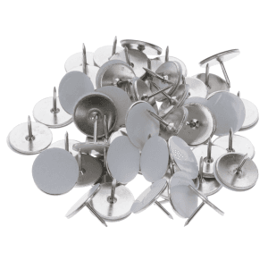 HME Reflective Trail Tacks White 50 Pack for Day and Night Use