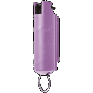 Skyline Quick Action Pepper Spray 16ft Lilac Belt Clip Keychain