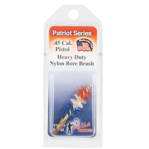 ProShot PSP45 Patriot Series Bore Brush .45 Cal Pistol 832 Thread Nylon Bristles Brass Core