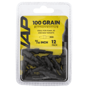 NAP 3D Practice Points Fixed 100 gr 12 Pack Durable Steel Tips