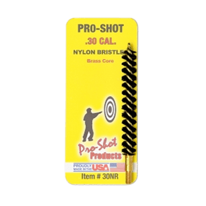 ProShot 30NR Bore Brush  .30 7.62mm Cal Rifle 832 Thread Nylon Bristles Brass Core