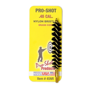 ProShot 45NR Bore Brush  .45 Cal Rifle 832 Thread Nylon Bristles Brass Core