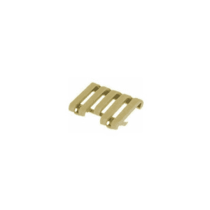 Blackhawk Low Profile 1913 Pic Rail Cover w/ Wire Loom - 5 Slot  Dark Earth