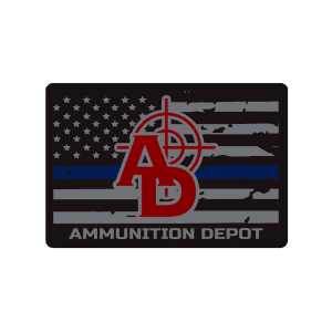 Ammunition Depot - Thin Blue Line Sticker