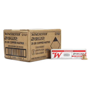 Winchester Game & Target 21 Sharp 25 Gr Copper Matrix (Case)