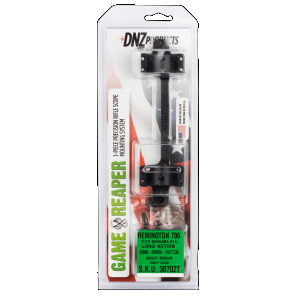 DNZ 30702T Game ReaperRemington Scope MountRing Combo Matte Black 30mm