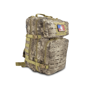 RTAC Large Lasercut MOLLE Backpack w/ Pistol Retention System (Desert Python)