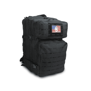 RTAC Large Lasercut MOLLE Backpack w/ Pistol Retention System (Black)