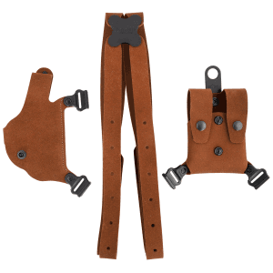 Galco Classic Lite Natural Leather Shoulder Handgun Holster For Glock 19 Gen1-5 CL2224