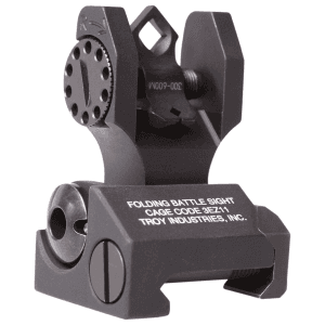 Troy Ind Dioptic Rear Folding Sight Black for AR-15