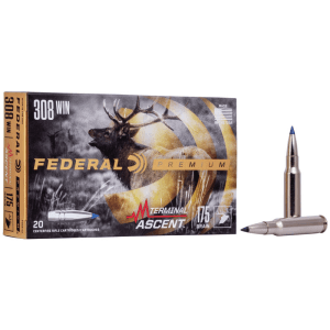 Federal 308 Win 175 Gr Terminal Ascent (Box)