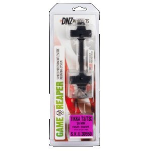 DNZ 30550 Game ReaperTikka Scope MountRing Combo Matte Black 30mm