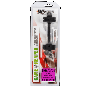 DNZ 32550 Game ReaperTikka Scope MountRing Combo Matte Black 30mm