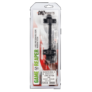 DNZ 30600 Game ReaperWinchester Scope MountRing Combo Matte Black 30mm