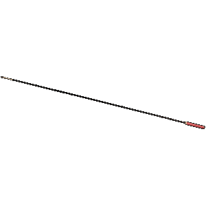 ProShot CR3622 Coated Cleaning Rod .22 6.5mm Rifle 832 Thread 36 Steel