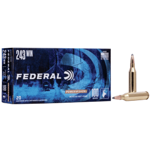 Federal 243 Win 100 Gr Power-Shok SP (Box)