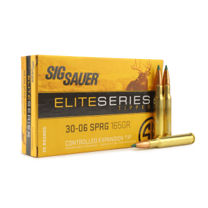 Sig Sauer Elite Hunter 30-06 Springfield 165 Gr Controlled Expansion Tip (Box)