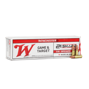 Winchester Game & Target 21 Sharp 25 Gr Copper Matrix (Box)