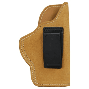 Blackhawk Suede Leather IWB Angle-Adjustable Full-Size Pistol Holster  Brown  Right Handed