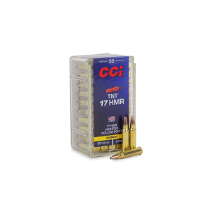 CCI TNT 17 HMR 17 Grain JHP (Box)
