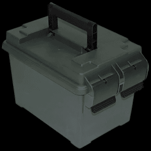 MTM Ammo Can Water Resistant Forest Green Polypropylene