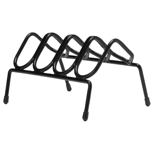 SnapSafe 4-Gun Pistol Rack Black Steel
