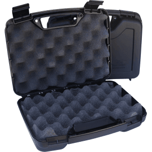 MTM Black Textured Foam-Lined Handgun Case with Latches SS-2500