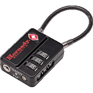 Hornady Flex Micro TSA Lock Black Aluminum