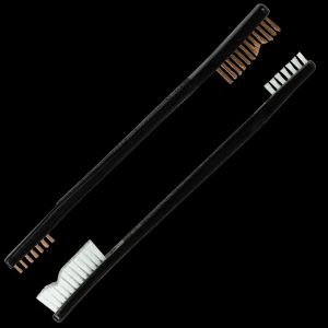 KleenBore UTCOMBO Double End Brush Combo Set BronzeNylon Bristles 2 Pack