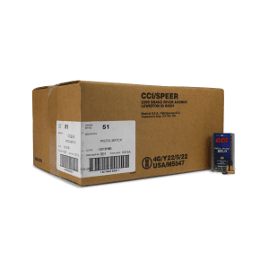 CCI Pistol Match 22 LR 40 Grain LRN (Case)