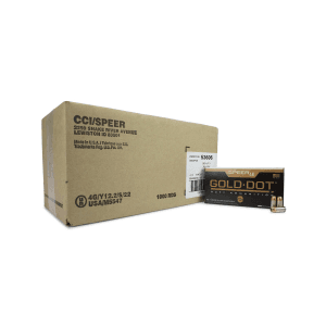 Speer Gold Dot 380 ACP 90 Gr HP (Case)