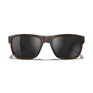 Wiley X Ovation Sunglasses Black Mirror Polycarbonate Matte Tortoise Frame