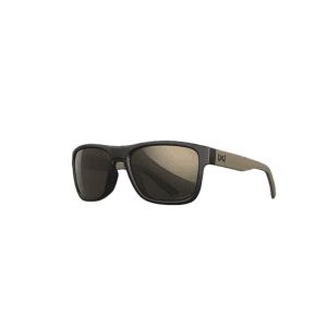 Wiley X Ovation Sunglasses Tungsten Mirror Polycarbonate Matte Black/Tan Frame