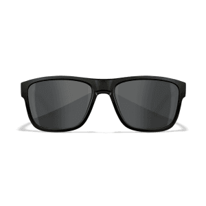 Wiley X Ovation Sunglasses ML Smoke Gray Polycarbonate Matte Black Frame