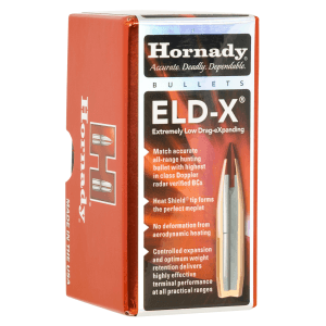 Hornady ELD-X .224 80 Gr Extremely Low Drag-Match