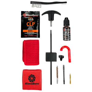 KleenBore Classic .22 Cal Handgun Cleaning Kit Black