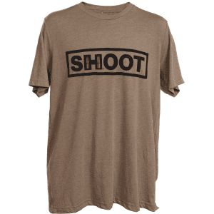 Hornady Men's Shoot Tri-Blend T-Shirt  Size XL (Brown)