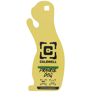 Caldwell Prairie Dog Yellow AR500 Steel Targets