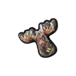 Camo Moose Head Dog Toy Durable Material