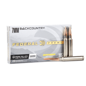 Federal Premium 7mm Backcountry 195 Gr Berger Elite Hunter (Box)