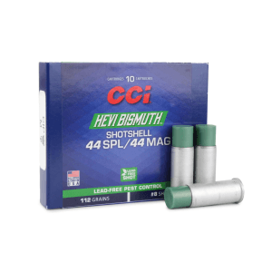 CCI Hevi-Bismuth 44 Special/44 Magnum 112 Gr Lead-Free 8 Shot (Box)