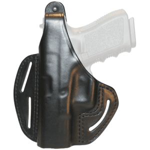 Blackhawk 3 Slot Leather Pancake For Glock 20/21 Holster  Left Handed